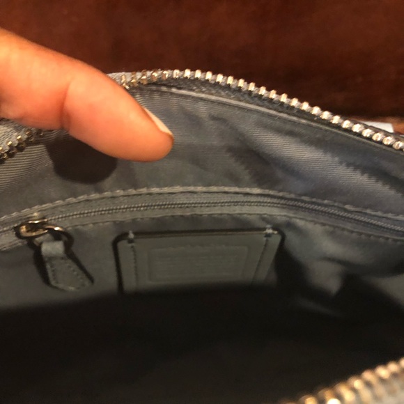 Sky Blue Mini Bennett Handbag - Picture 5 of 6